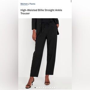 Old Navy Women's Black Ankle Pants